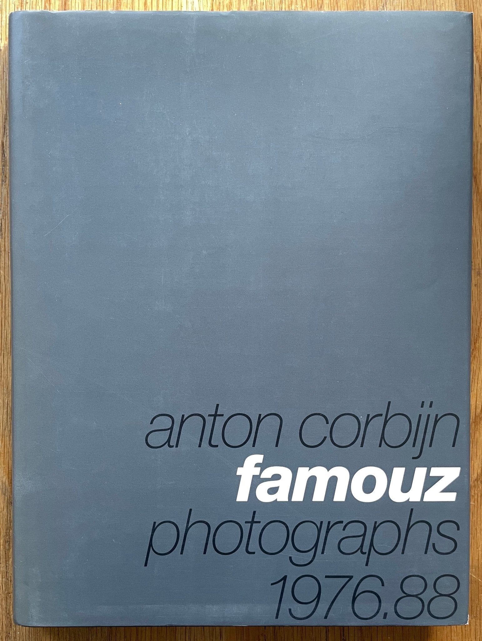 Buy Famouz music photography Anton Corbijn 1st edition – Setanta Books