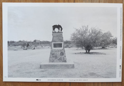 Fourteen American Monuments - Setanta Books