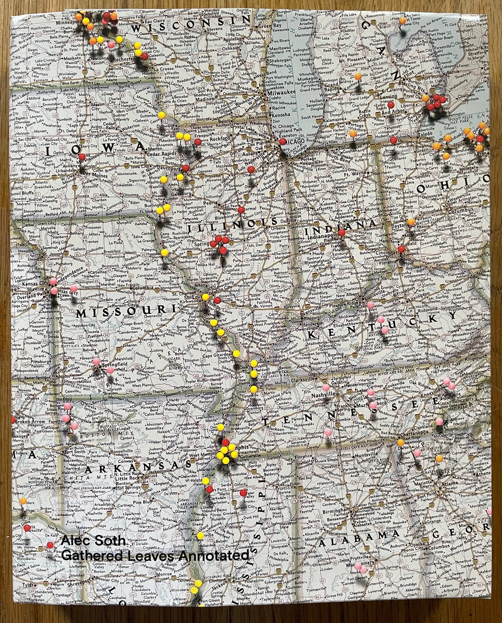 Buy Gathered leaves Annotated signed by Alec Soth Online – Setanta
