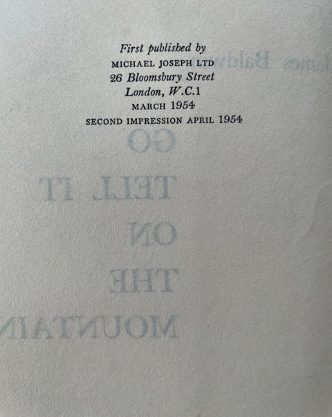 Go Tell it on the Mountain - UK 2nd - Setanta Books