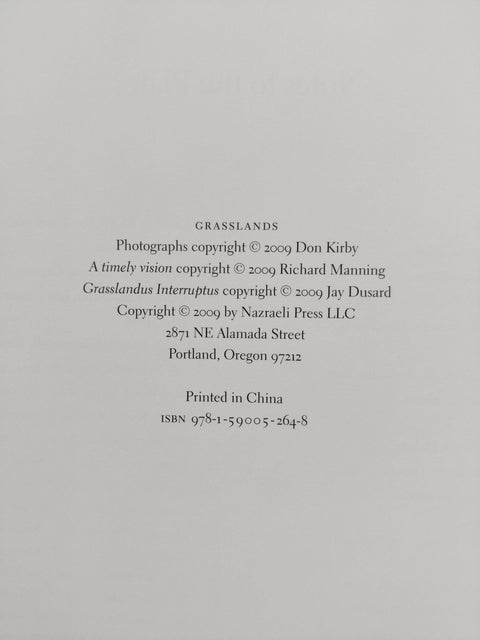 Grasslands - Setanta Books