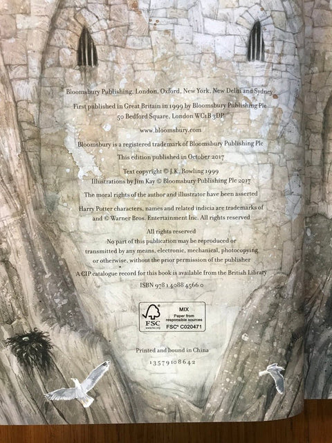 Harry Potter and the Prisoner of Azkaban - Illustrated edition