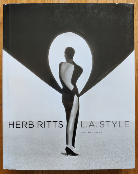 The photography book cover of L.A. Style by Herb Ritts. In dust jacketed hardcover brown.
