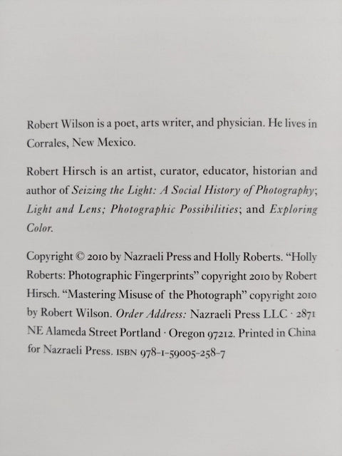 Holly Roberts: Works 2000 to 2009 - Setanta Books