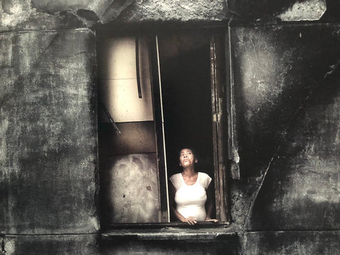In a Window of Prestes Maia 911 Building