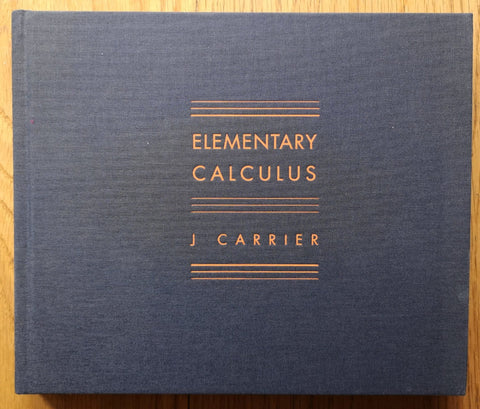 Elementary Calculus