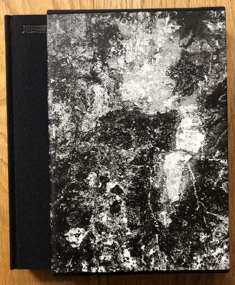The photography book cover of The Map by Kikuji Kawada. Slipcased hardback in B&W. Signed.