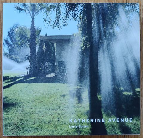 The photobook cover of Katherine Avenue by Larry Sultan. In dusst jacketed hardcover.