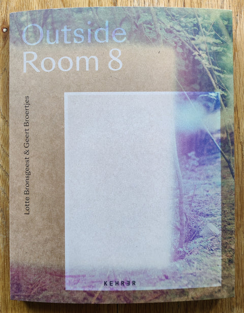 The photography book cover of Outside Room 8 by Lotte Bronsgeest & Geert Broertjes. In softcover.