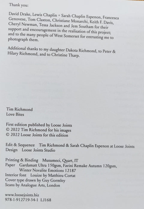 Love Bites - Setanta Books