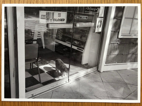 The photography print for P K-Ville by Mark Steinmetz. Hardback book in B&W.
