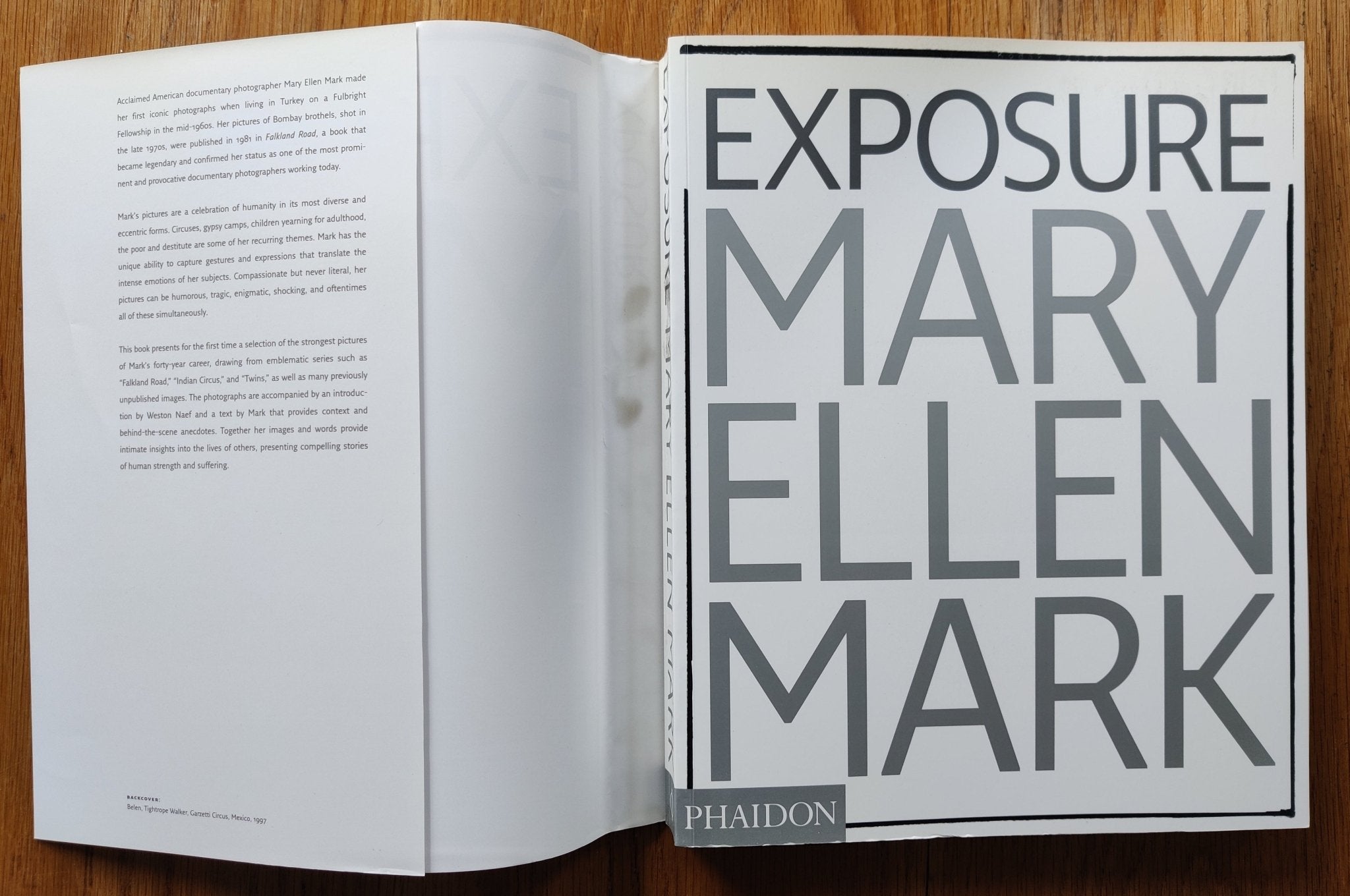 Mary Ellen Mark: Exposure | Photobooks | Photography | Setanta Books