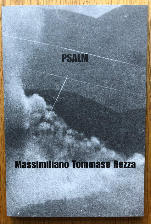 The photography book cover of PSALM by Massimiliano Tommaso Rezza. Paperback in grey.