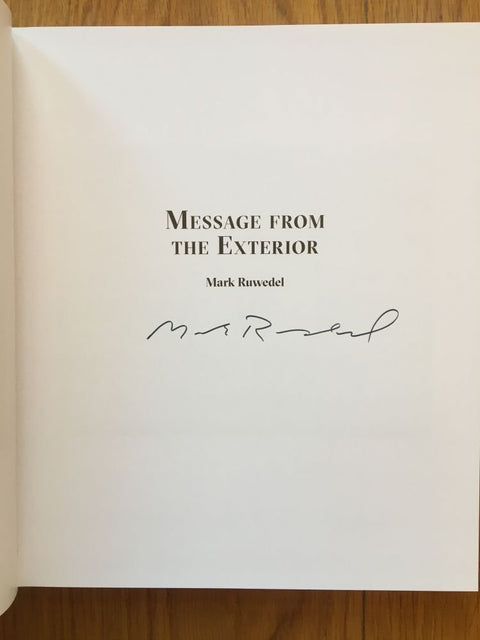 Message from the Exterior