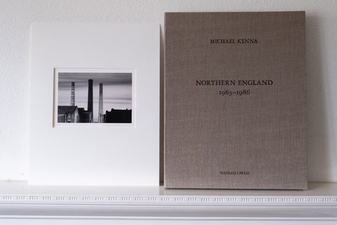 The photobook and print of Northern England 1983-1986 (Deluxe Edition with Original Print) by Michael Kenna. Signed.