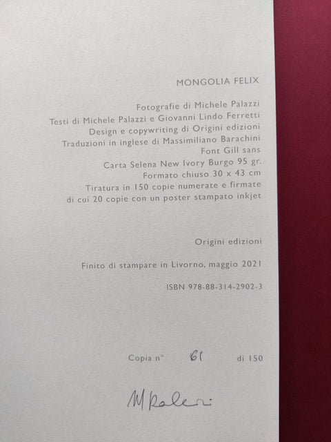 MONGOLIA FELIX - Setanta Books