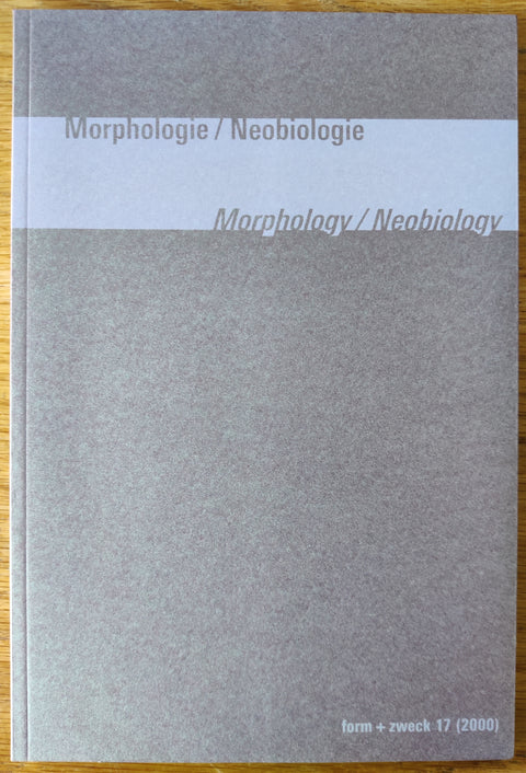 The book cover of Morphologie/ Neobiologie - Morphology / Neobiology.