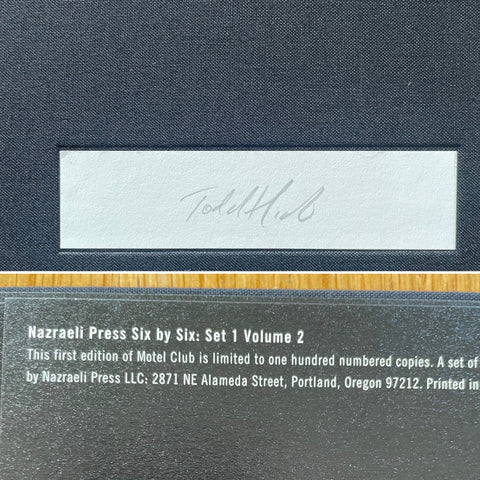 Motel Club - Setanta Books