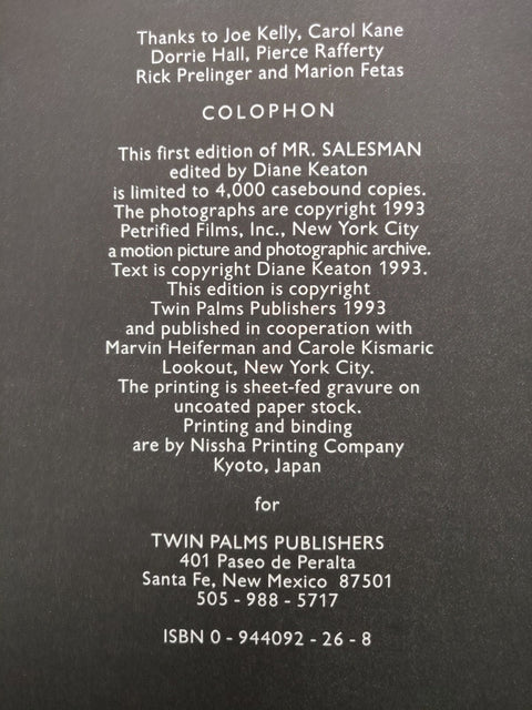 Mr Salesman