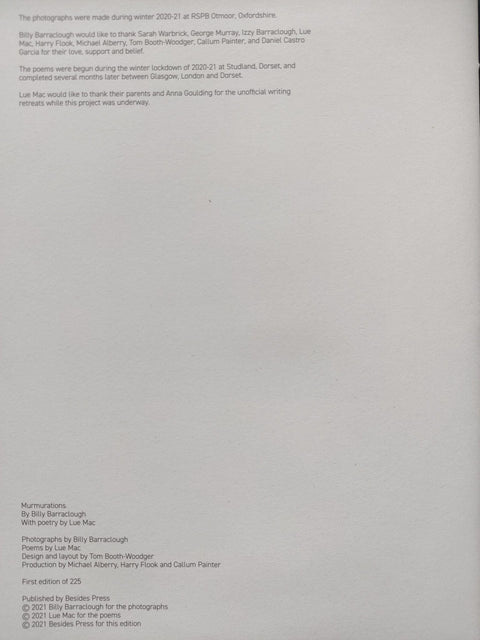 Murmurations - Setanta Books