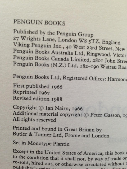 Nairn's London - Revisited by Peter Gasson