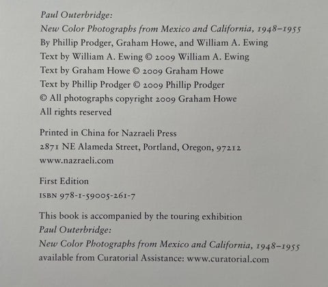 New Color Photographs from Mexico and California, 1948 - 1955 - Setanta Books