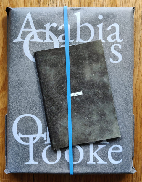 The photobook cover of Arabia Opus by Oliver Tooke. Signed