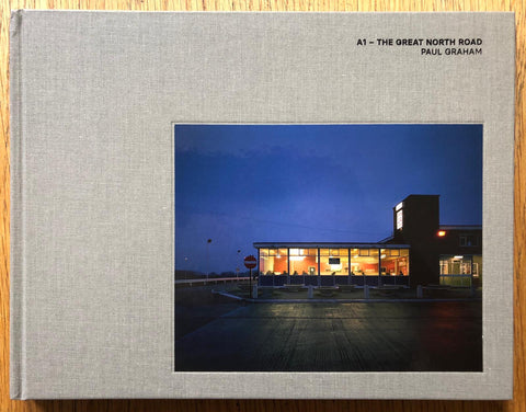 The photobook cover of A1 - The Great North Road by Paul Graham. signed.
