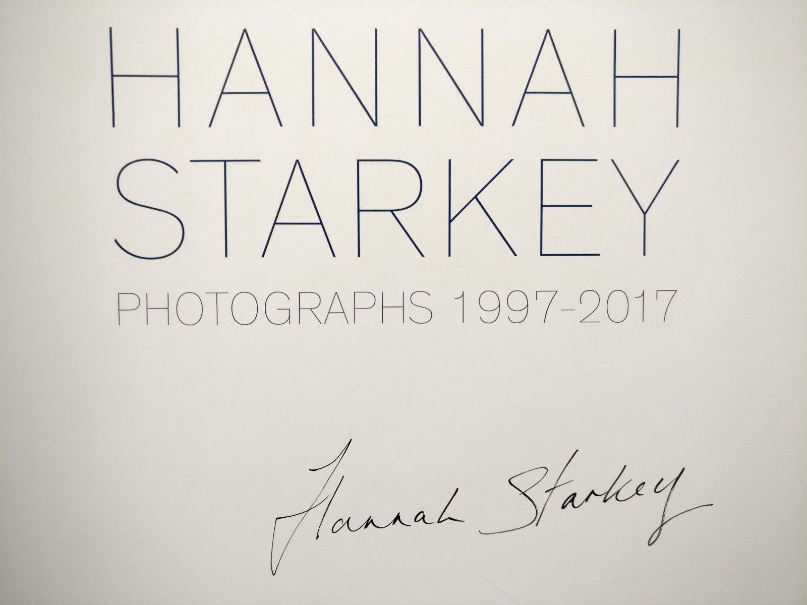 Photographs 1997-2017 by Hannah Starkey | Photography | Setanta Books