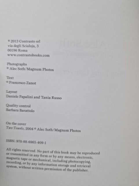 Ping Pong Conversations: Alec Soth with Francesco Zanot - Setanta Books