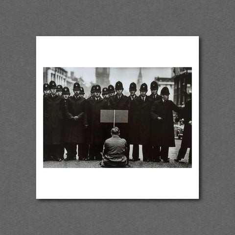 Protester, Cuban Missile Crisis. Whitehall, London. 1962. - Setanta Books