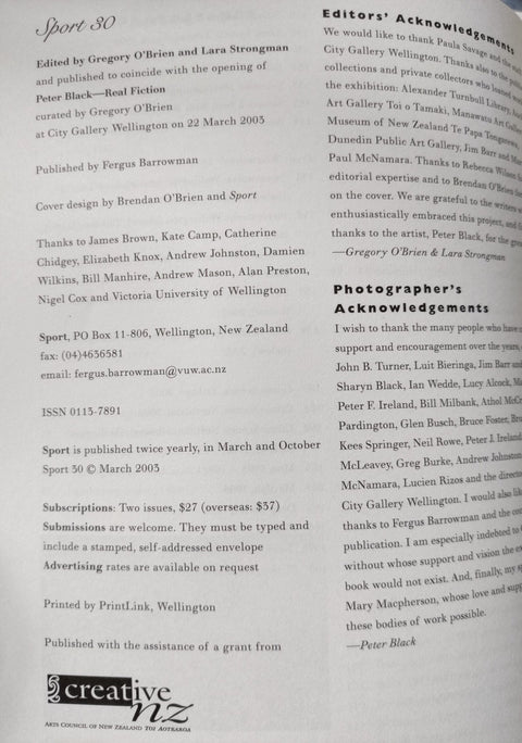 Real Fiction (Sport 30) - Setanta Books
