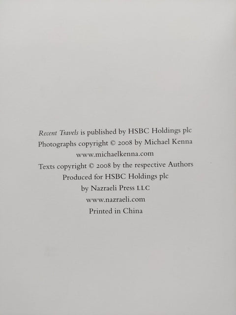 Recent Travels - Setanta Books