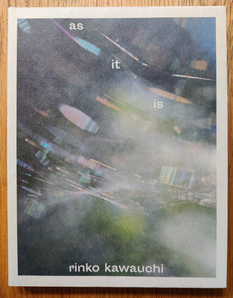 The photography book cover of As it is by Rinko Kawauchi. Paperback.