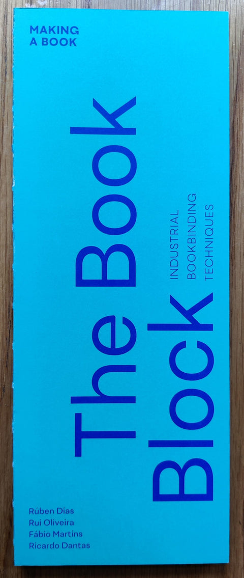 The book block by Ruben dias, rui oliveira, fabio martins and ricardo dantas. Paperback in light blue with dark blue title.