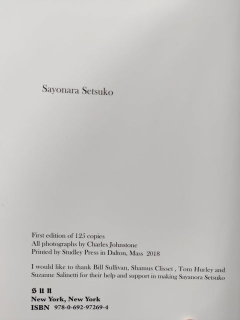 Sayonara Setsuko - Setanta Books