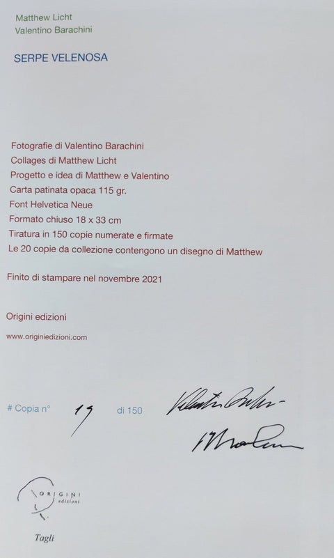 SERPE VELENOSA - Setanta Books