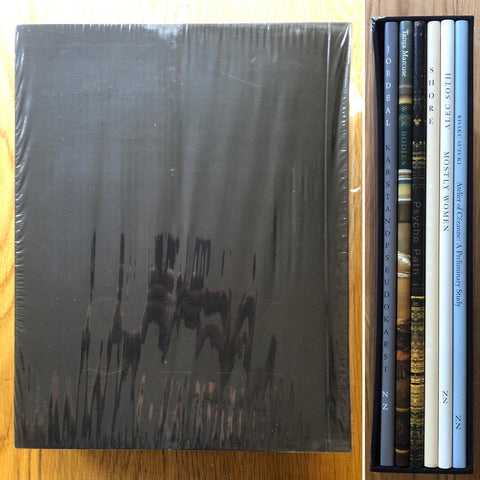 The photography book set of SIX BY SIX: Set 2. Hardback books inside a black slipcase. Signed.