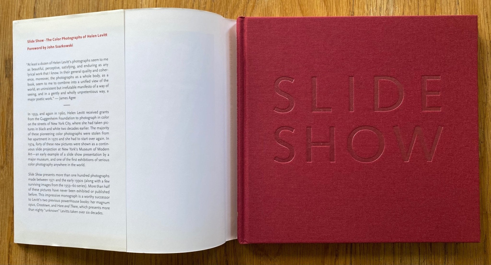 Slide Show by Helen Levitt | Setanta Books | Photography | Photobooks