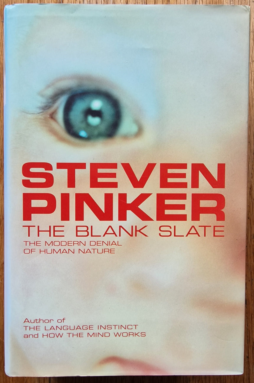 Buy 1st Ed Book The Blank Slate The Modern Denial Of Human Nature Buy 1st ed book the blank slate the modern denial of human nature