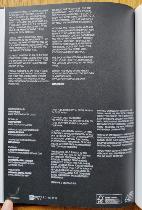 Superman's Pockets - Setanta Books
