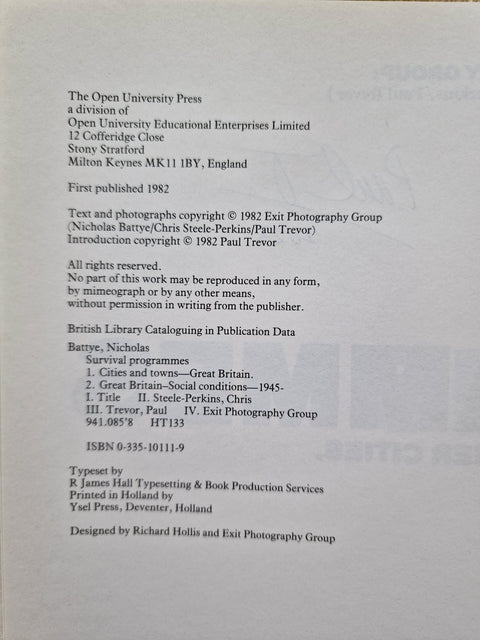 Survival Programmes - Setanta Books