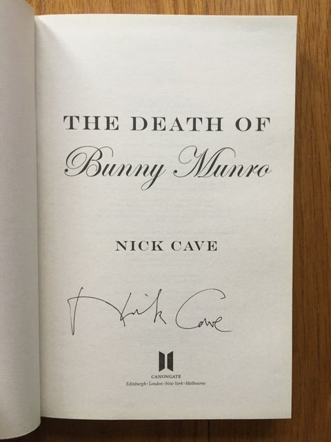 The Death of Bunny Munro