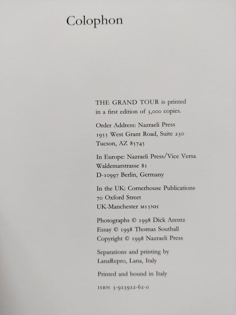 The Ground Tour - Setanta Books