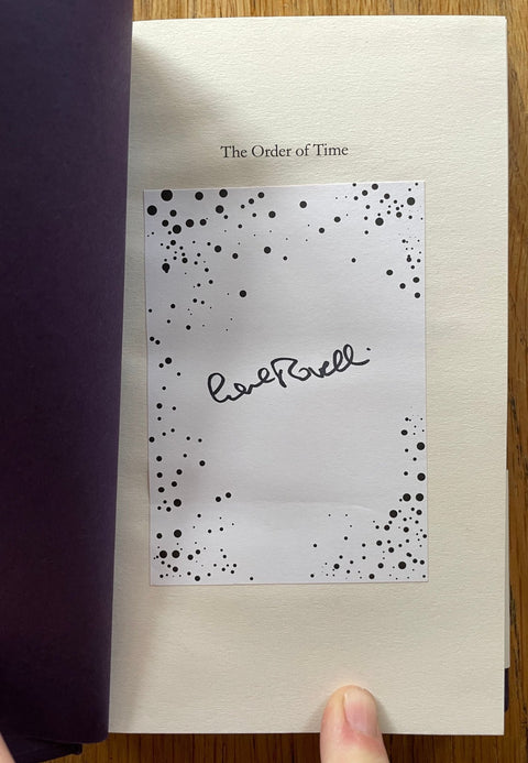 the order of Time - Setanta Books