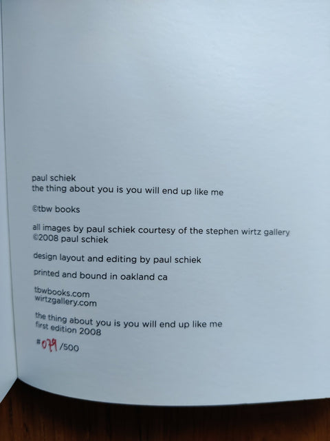 The Thing About You Is You Will End Up Like Me - Setanta Books