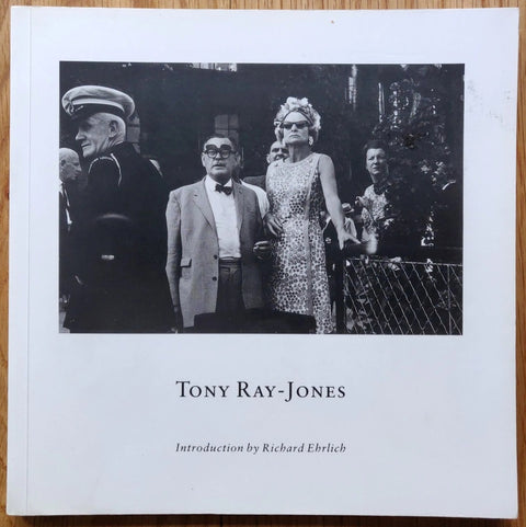 The photography book cover of Tony Ray-Jones by Richard Ehrlich. Paperback in white.