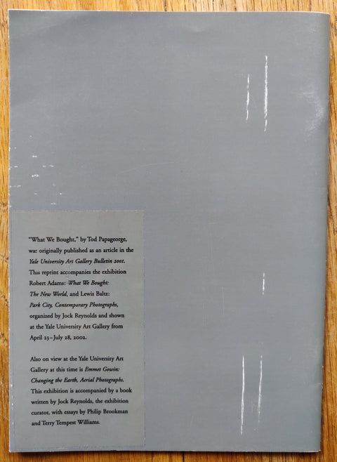 What We Bought: The New World - Setanta Books
