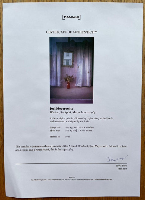Wild Flowers (Collector's Edition with 'Window', Rockport, Massachusetts, 1965 Print)