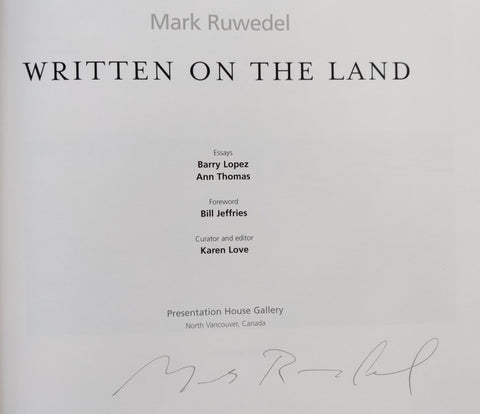 Written On The Land - Setanta Books